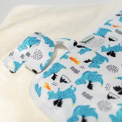 Ultra-Soft Bamboo Machine Washable and Wipeable Diaper Change Mat