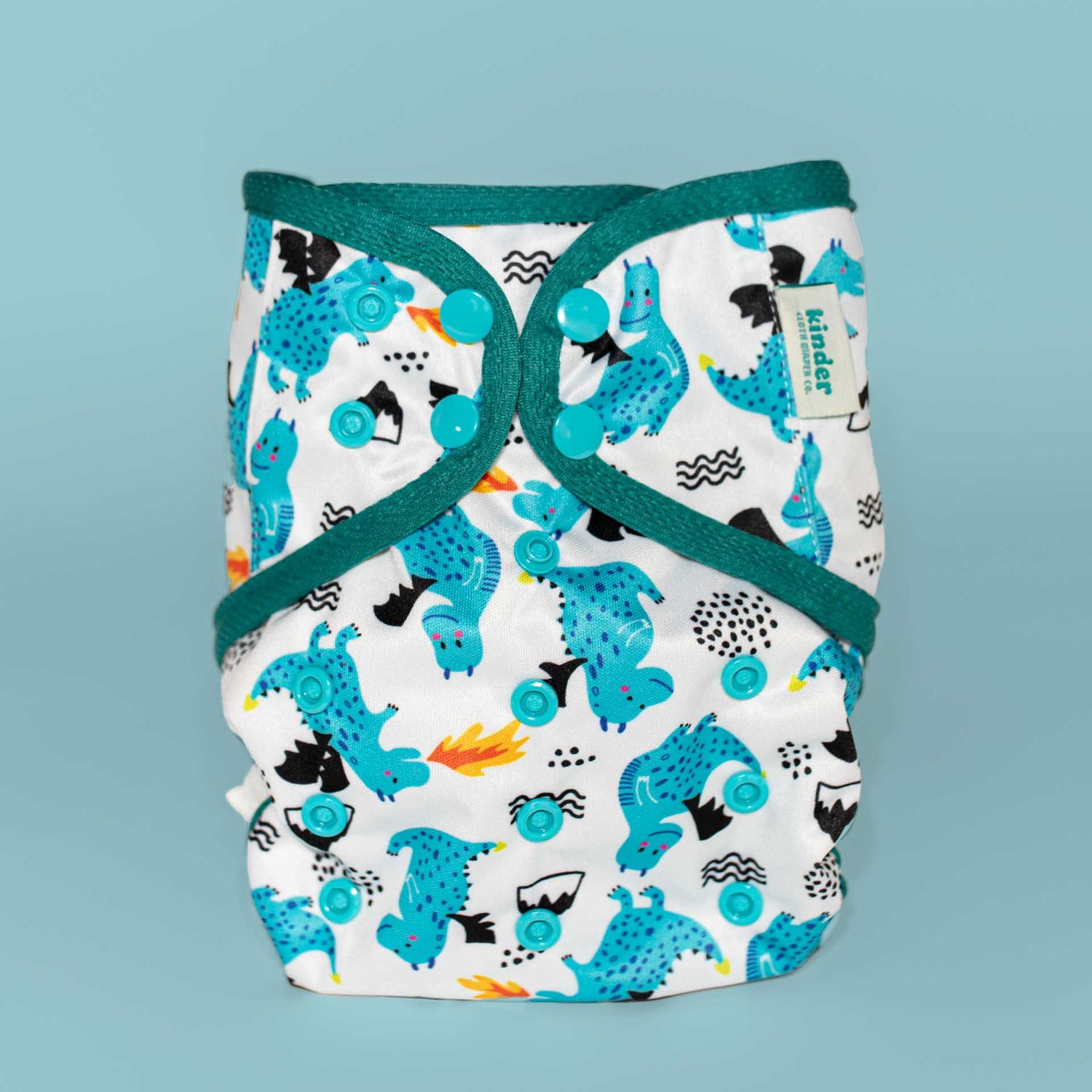 Patterned Wipeable Cloth Diaper Cover, Grows with your Baby