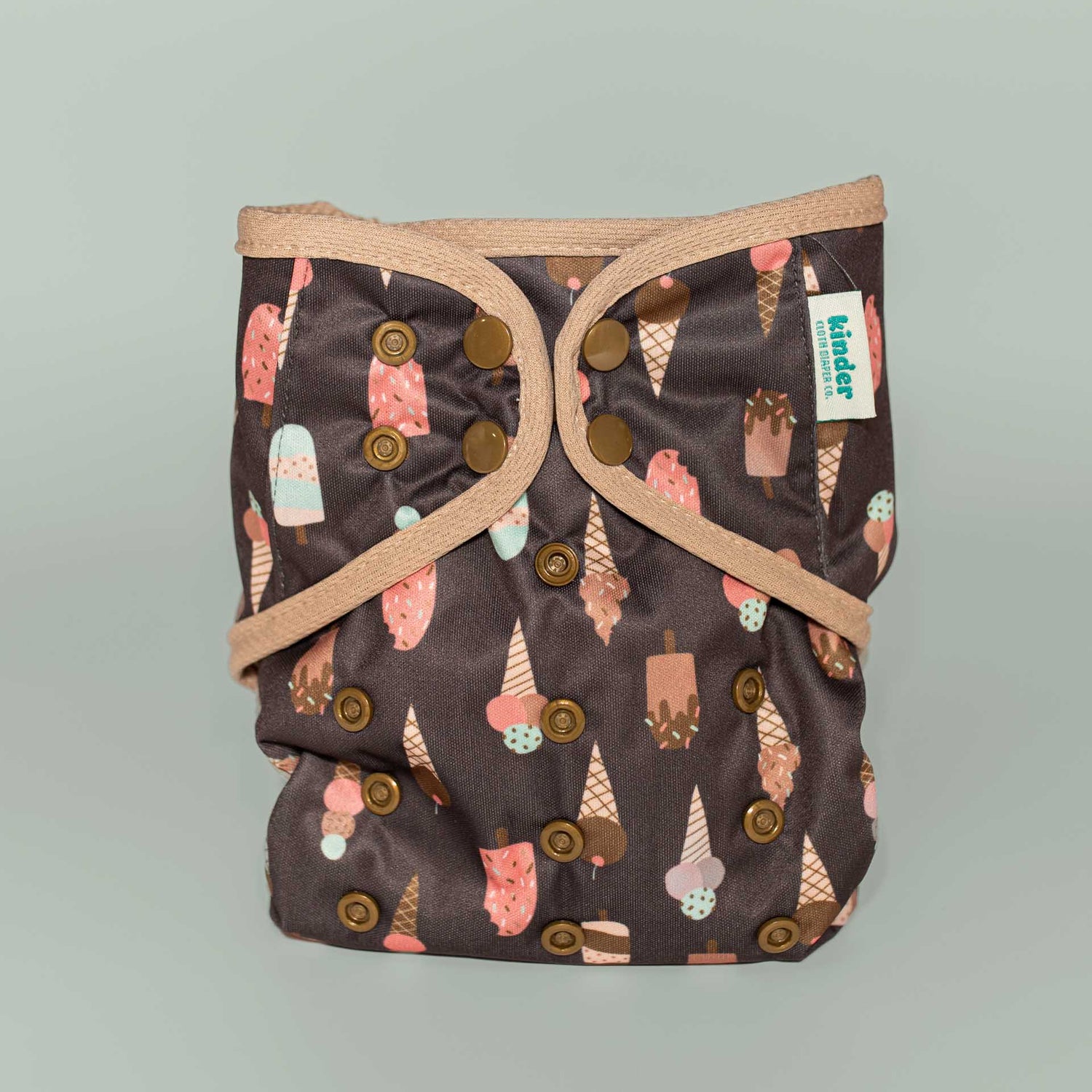 Patterned Wipeable Cloth Diaper Cover, Grows with your Baby