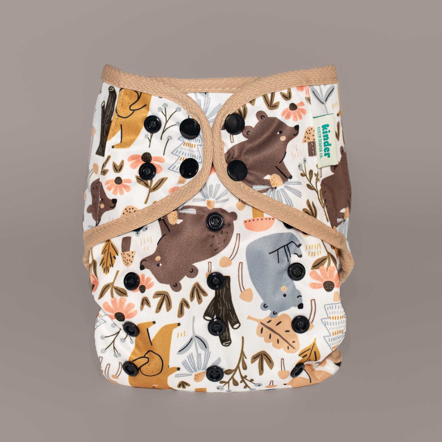 Animals and Insects: Wipeable Cloth Diaper Cover, Grows with your Baby