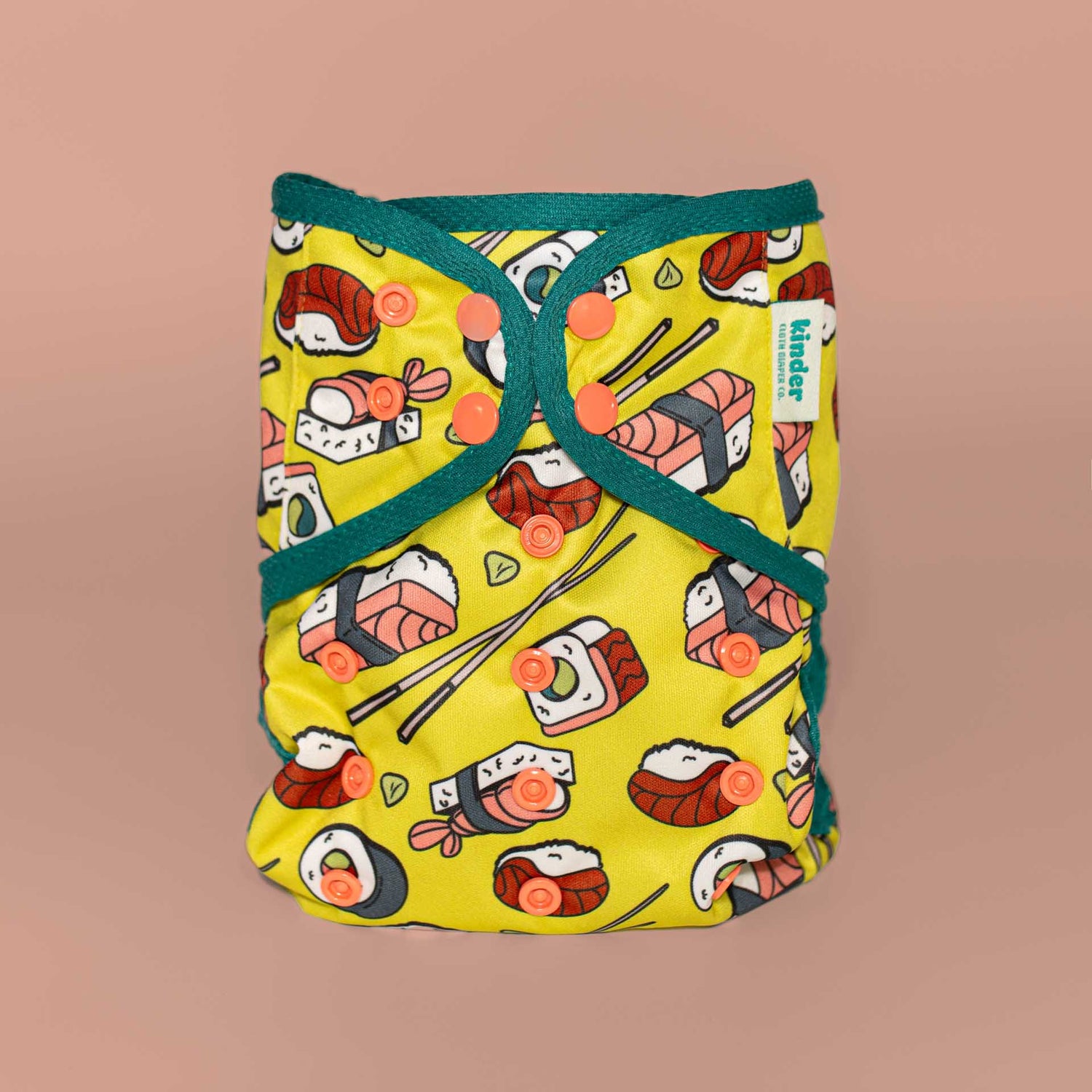Patterned Wipeable Cloth Diaper Cover, Grows with your Baby