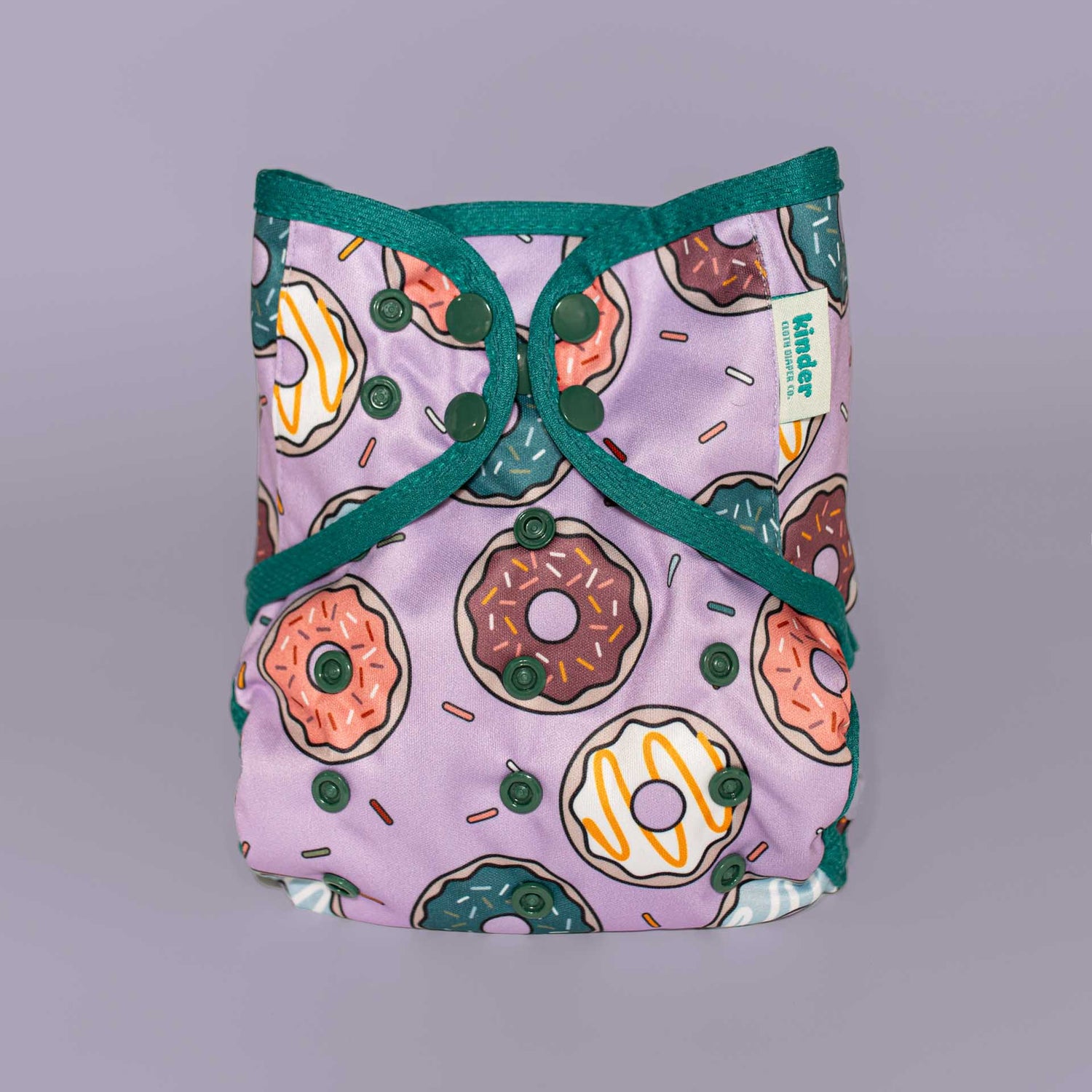 Patterned Wipeable Cloth Diaper Cover, Grows with your Baby