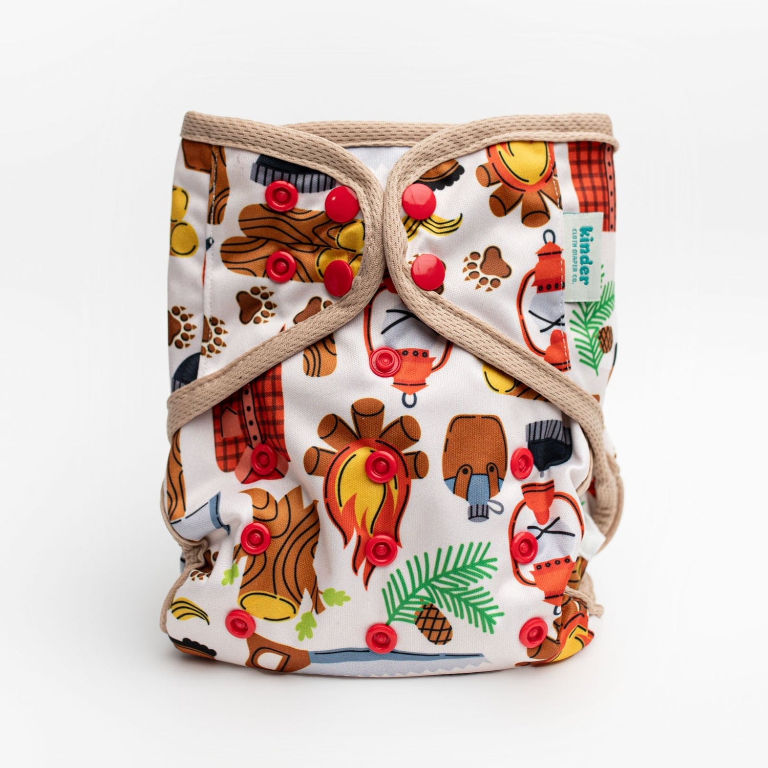 Animals and Insects: Wipeable Cloth Diaper Cover, Grows with your Baby