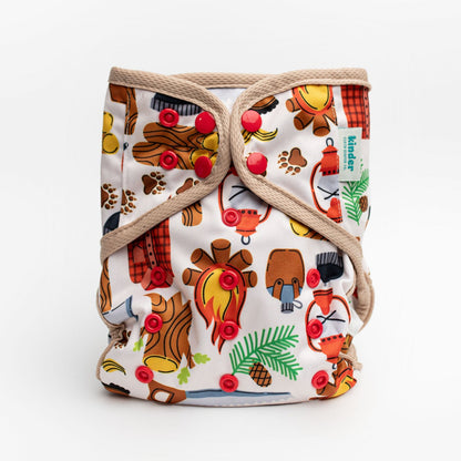 Animals and Insects: Wipeable Cloth Diaper Cover, Grows with your Baby