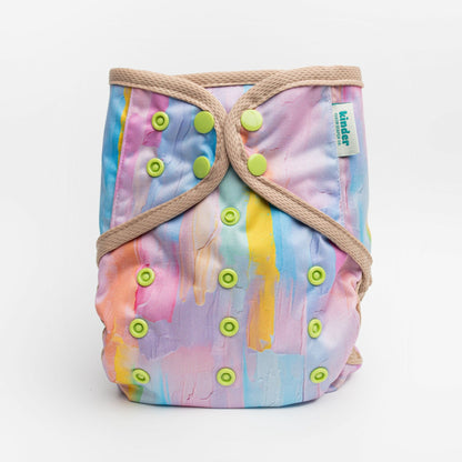 Animals and Insects: Wipeable Cloth Diaper Cover, Grows with your Baby