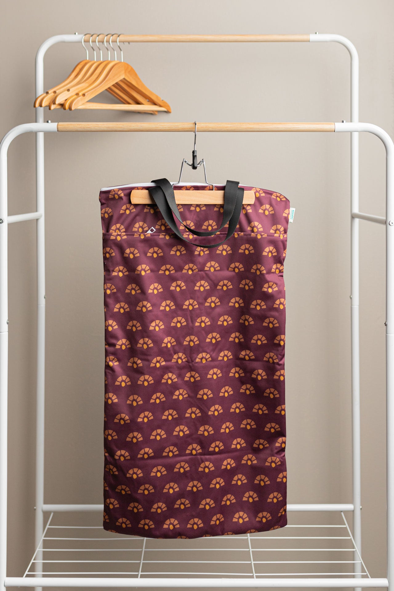 large waterproof laundry bag washing bag wet bag diaper storage bag sunbeam sun maroon diaper storage bag