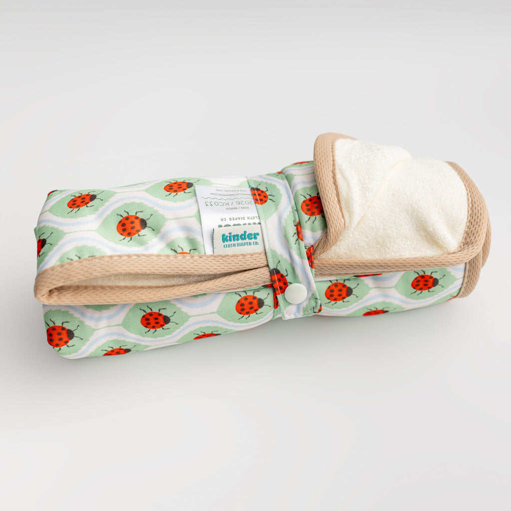 Ladybug Lullaby - Washable Change Mat - Animals - Travel-Friendly
