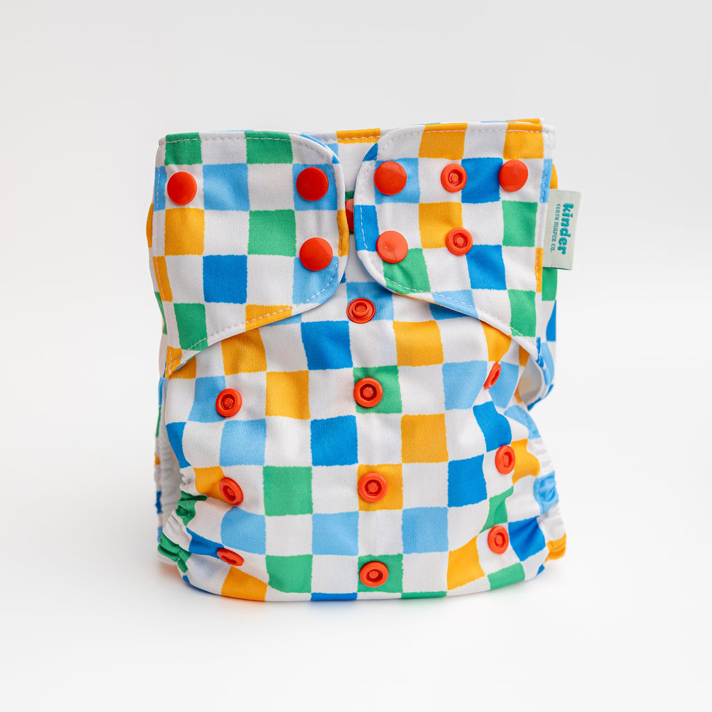 Chatterbox - Essential Pocket Diaper - Abstract - One Size