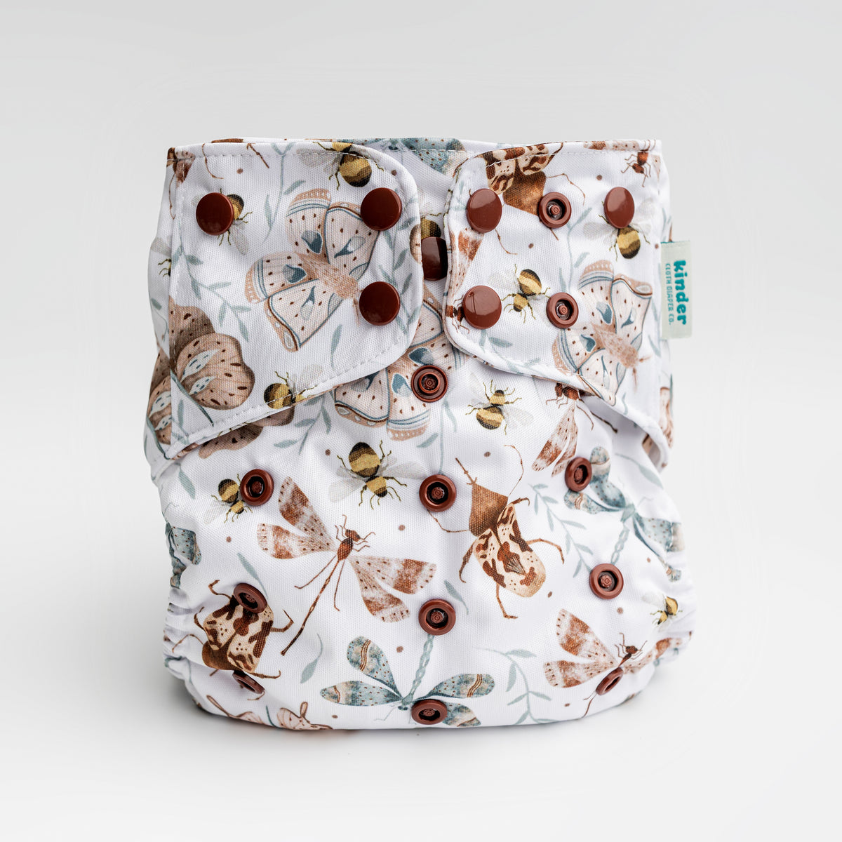 Flutter - Essential Pocket Diaper - Insects - One Size