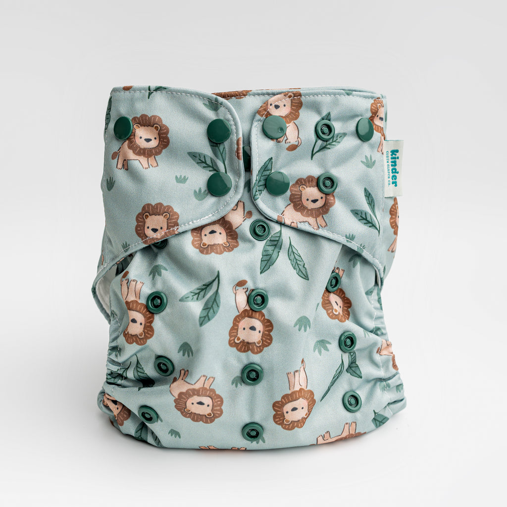 Lion Lullaby - Essential Pocket Diaper - Animals - One Size