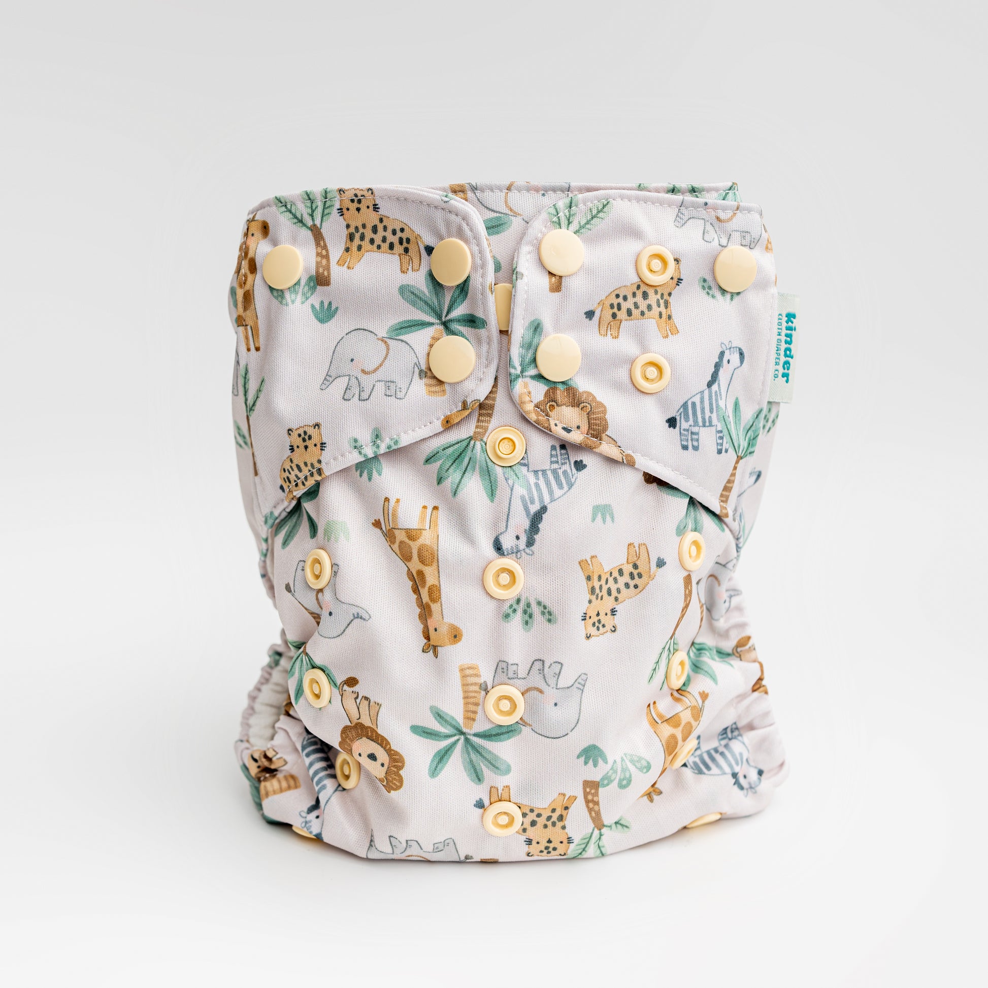 Soft Safari - Essential Pocket Diaper - Animals - One Size