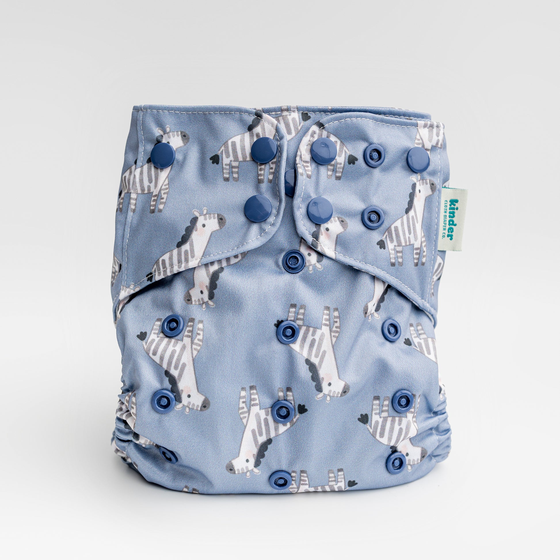 Zany Zebra - Essential Pocket Diaper - Animals - One Size
