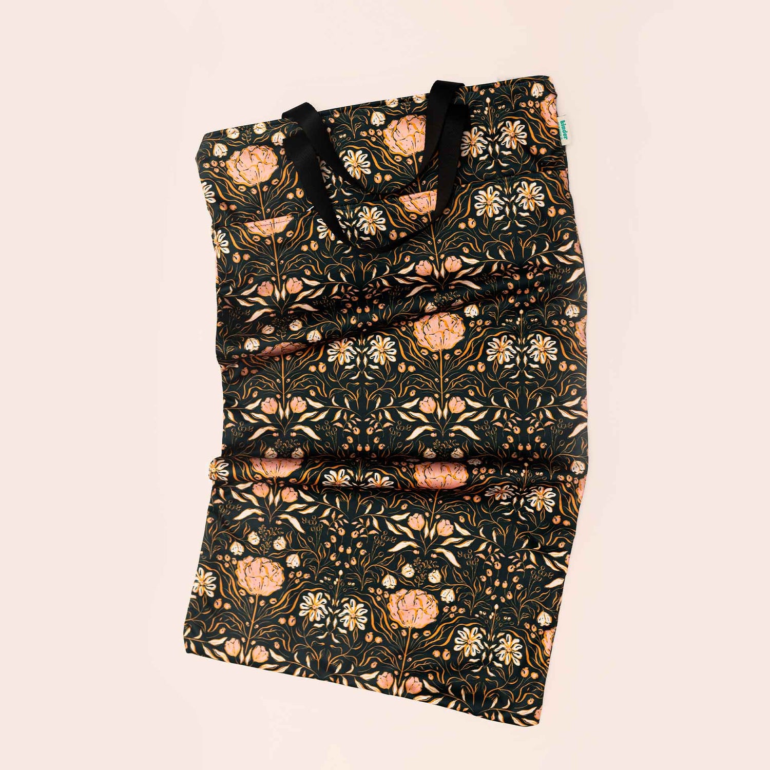Patterned Large Zipper Hanging Wet Bag, Laundry Bag with Handles