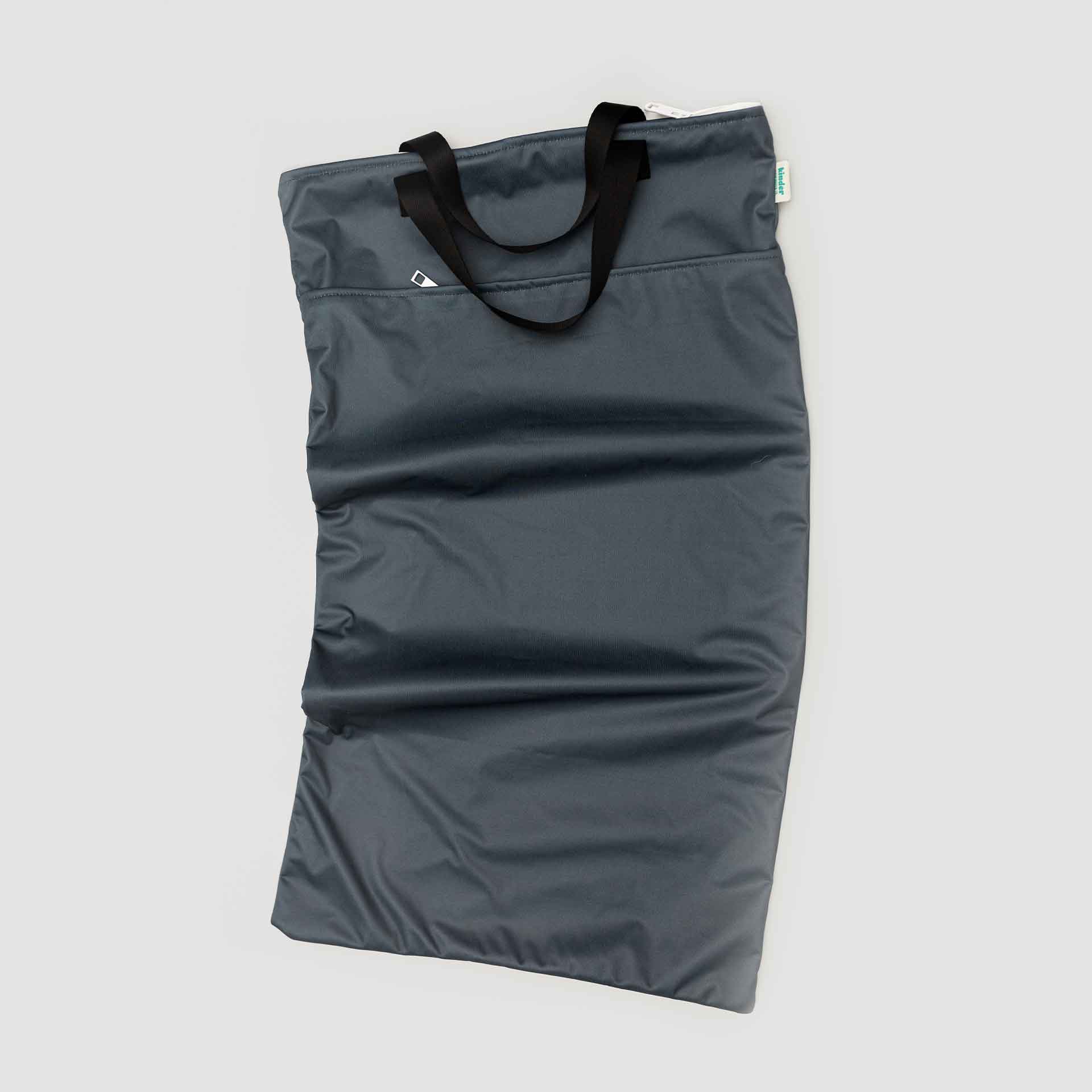 Large Zipper Hanging Wet Bag, Laundry Bag with Handles