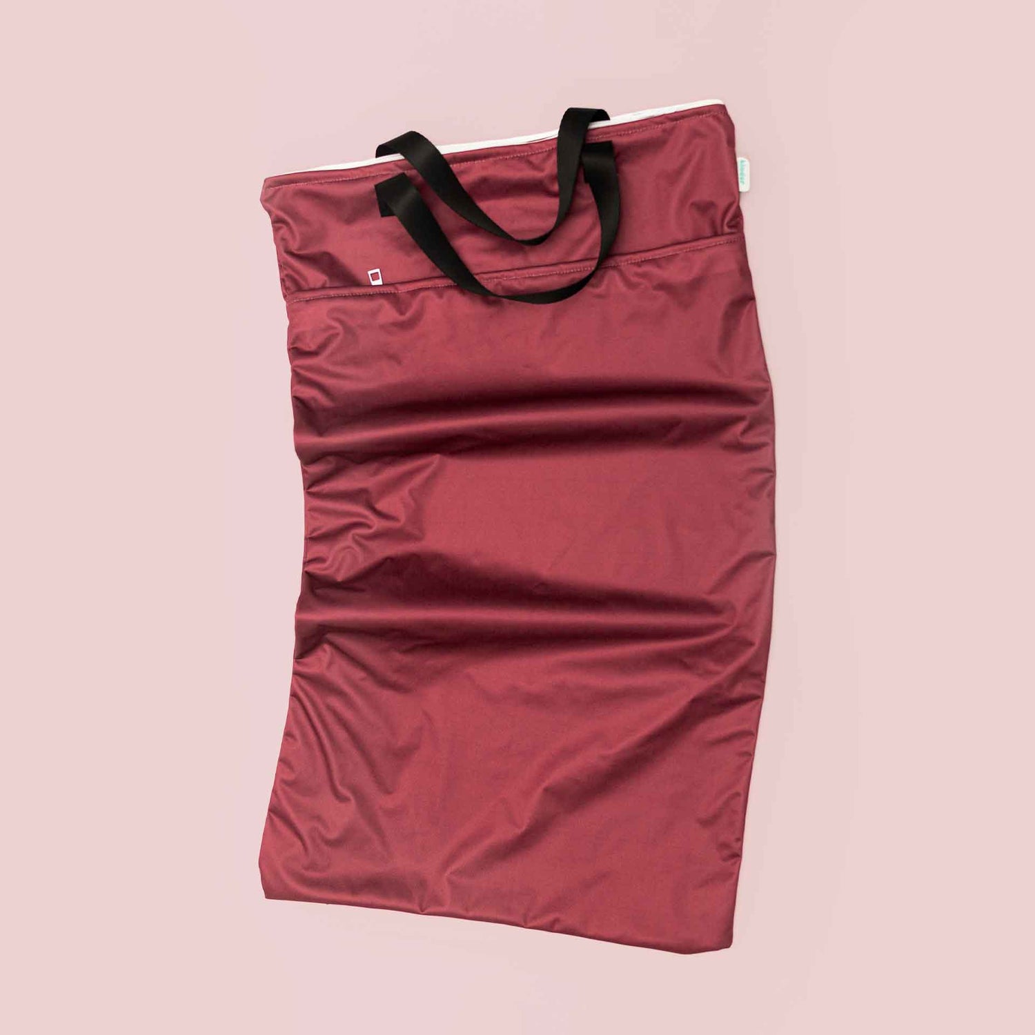 Large Zipper Hanging Wet Bag, Laundry Bag with Handles