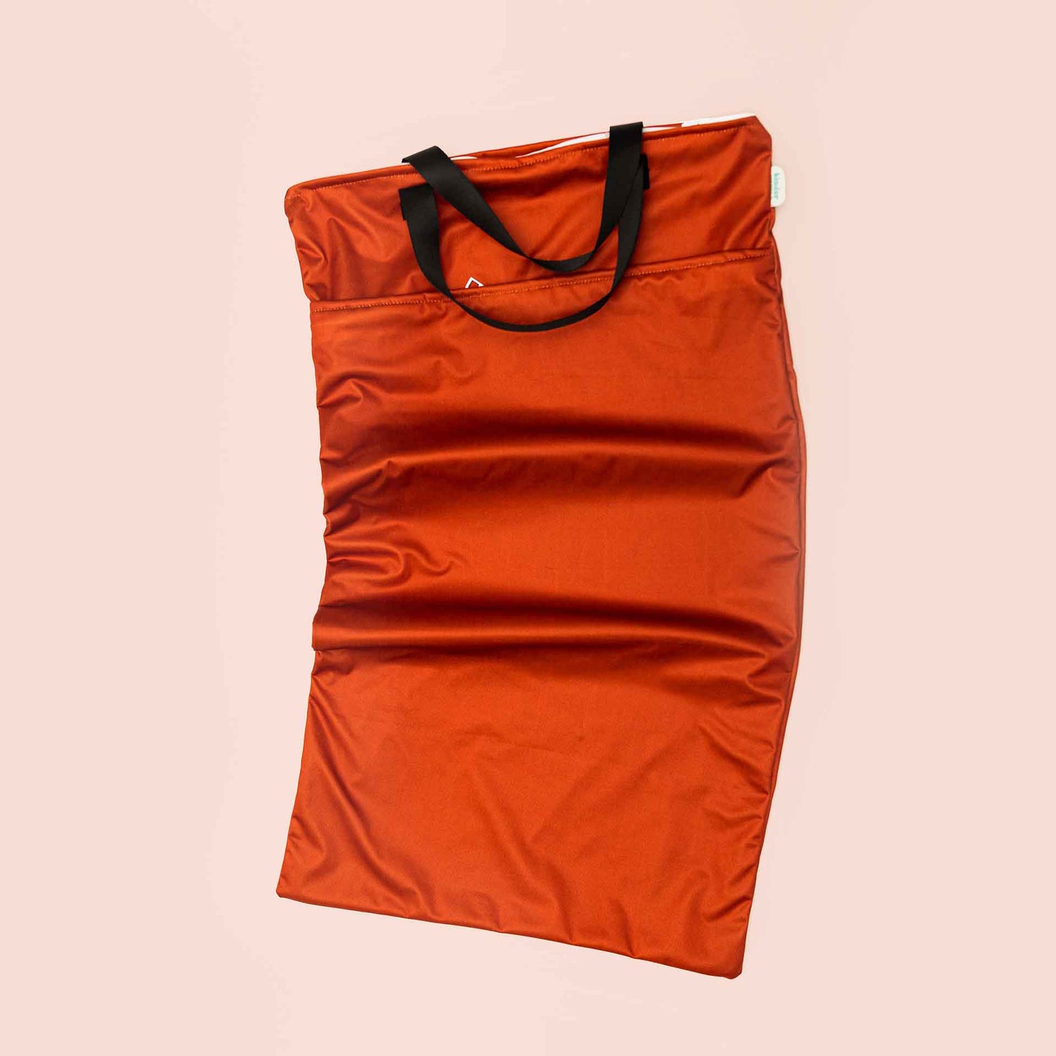 Large Zipper Hanging Wet Bag, Laundry Bag with Handles