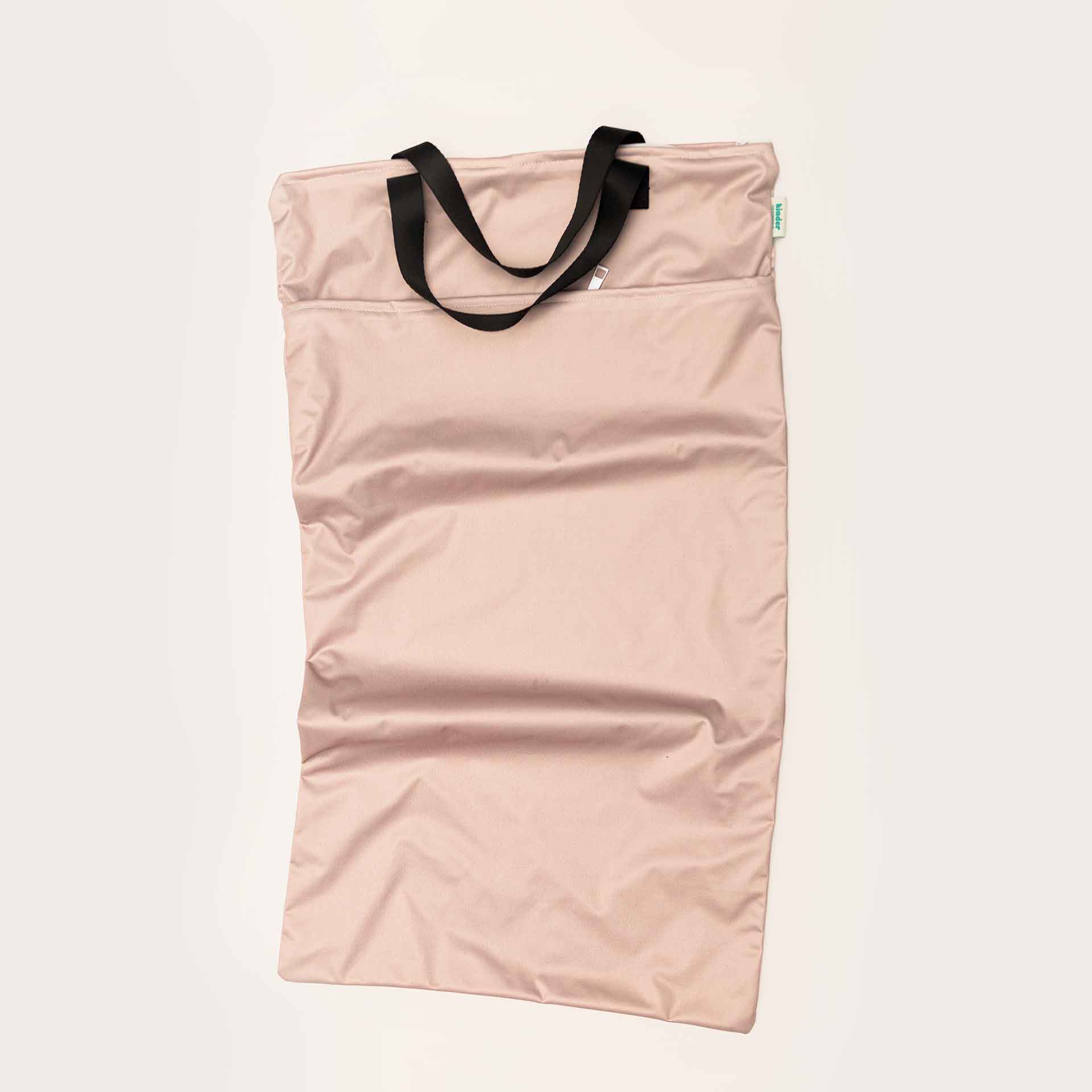 Large Zipper Hanging Wet Bag, Laundry Bag with Handles