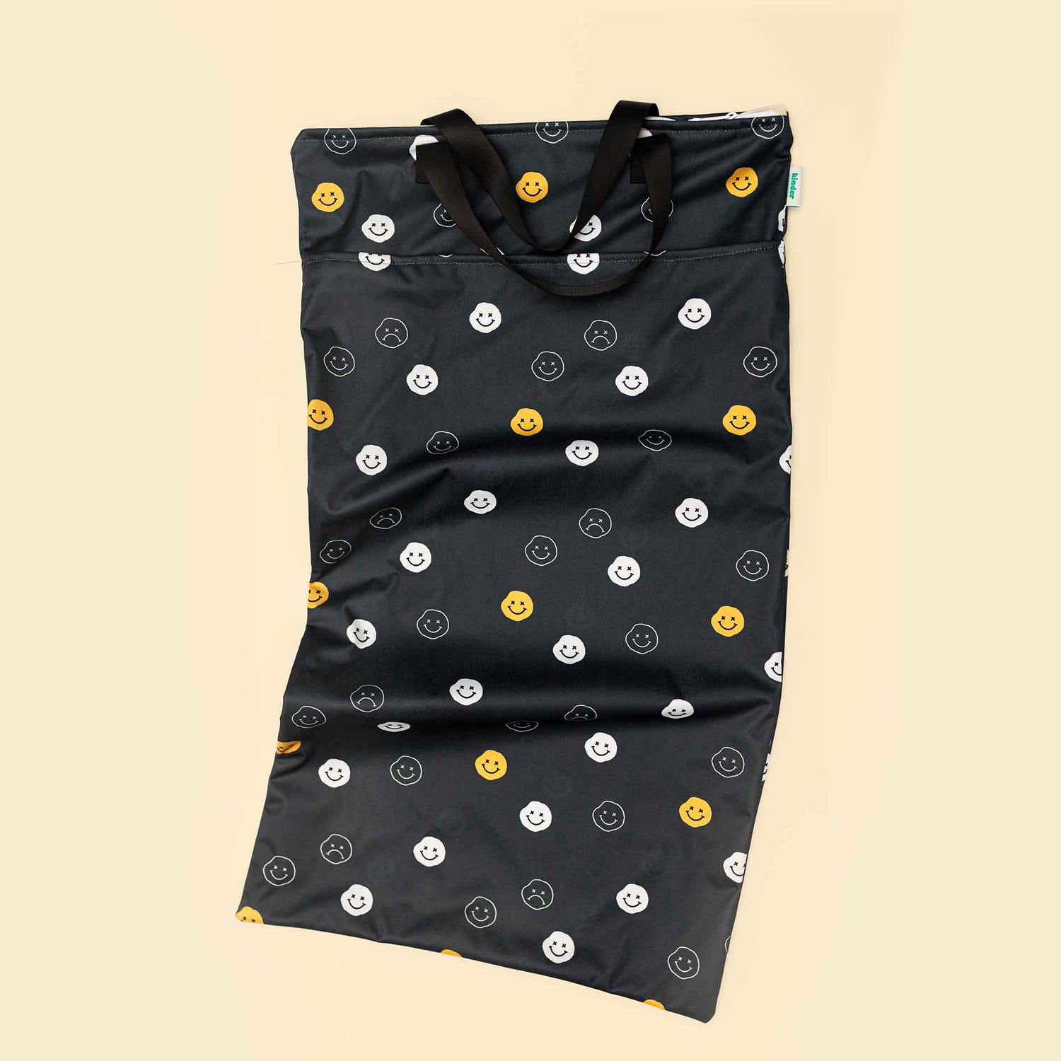 Large Zipper Hanging Wet Bag, Laundry Bag with Handles