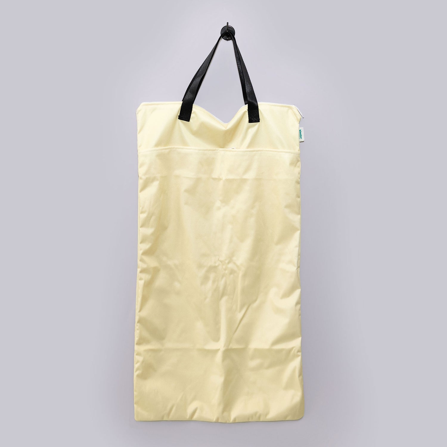 large hanging water resistant wet bag storage bag laundry bag carrying dirty diapers cloth diaper laundry bag zippers yellow pastel