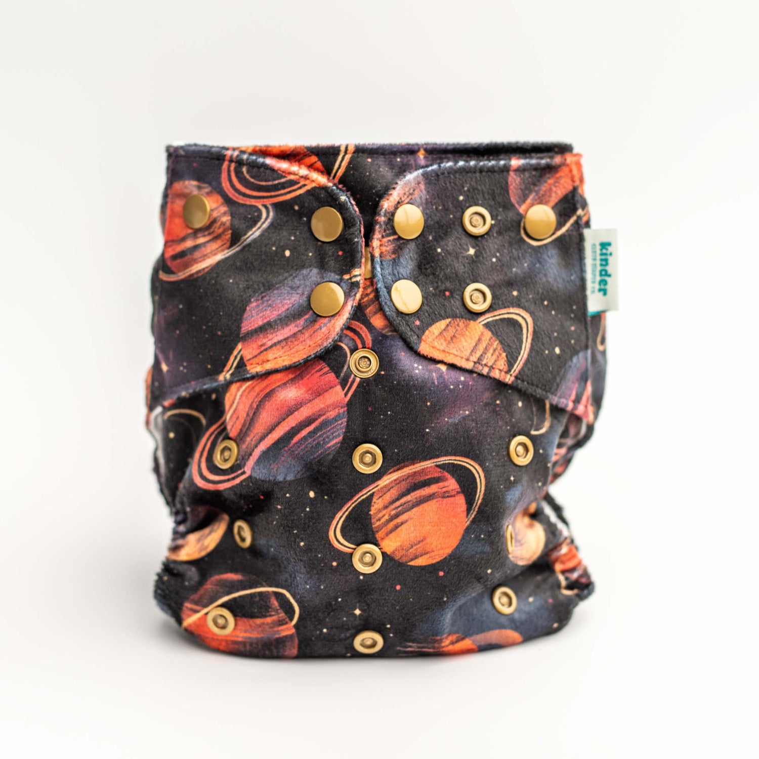 Patterned Lounger Pocket Cloth Diaper — Minky Fleece with Athletic Wicking Jersey