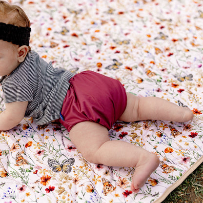 Anywhere Adventure Play Mat, Featuring Quilted Wipeable Machine Washable Fabric