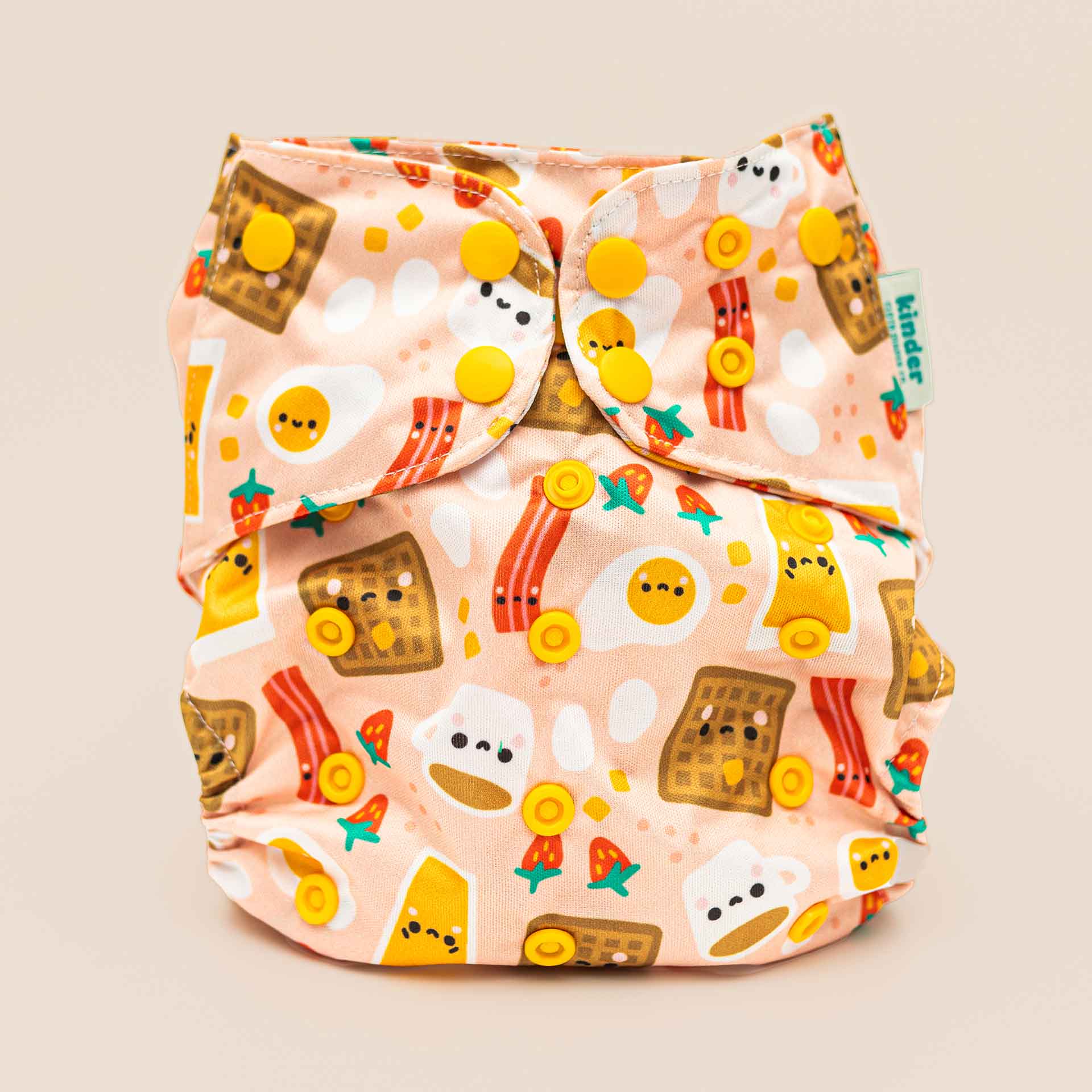 Food: Essentials Pocket Cloth Diaper with Athletic Wicking Jersey, Grows with your Baby