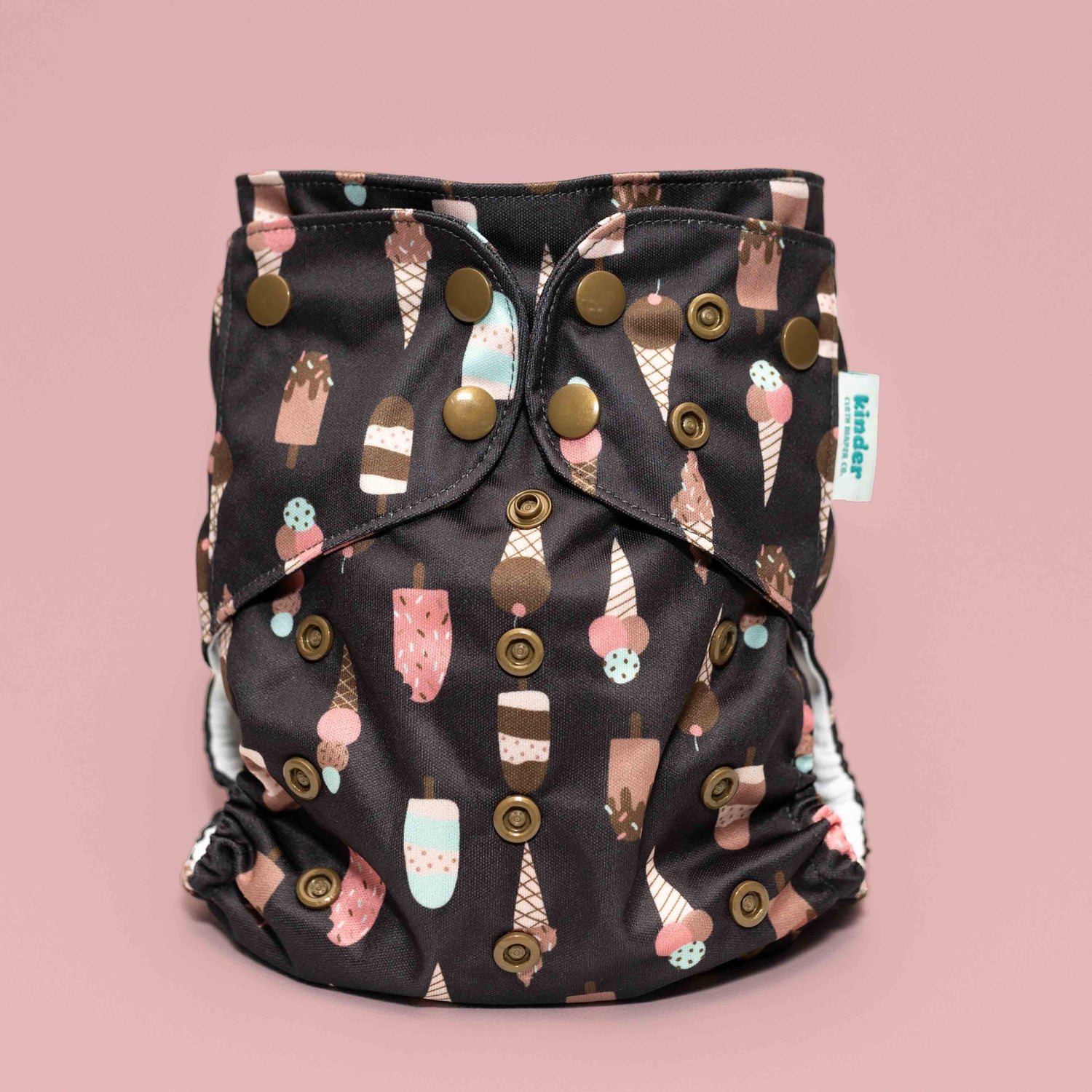 Food: Essentials Pocket Cloth Diaper with Athletic Wicking Jersey, Grows with your Baby