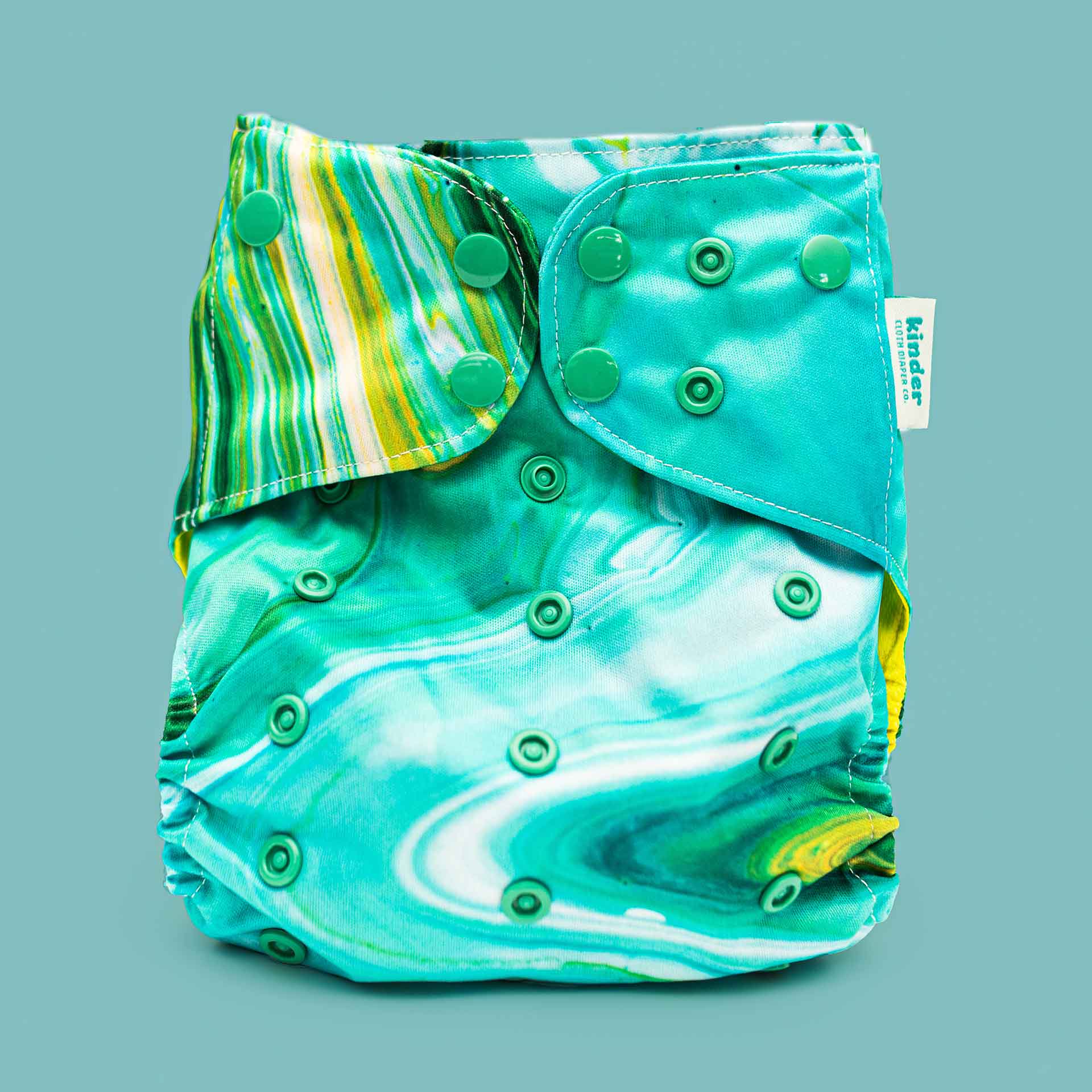 Abstract: Essentials Pocket Cloth Diaper with Athletic Wicking Jersey, Grows with your Baby