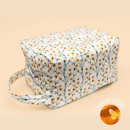 Patterned Water Resistant Diaper Pod Travel Cube