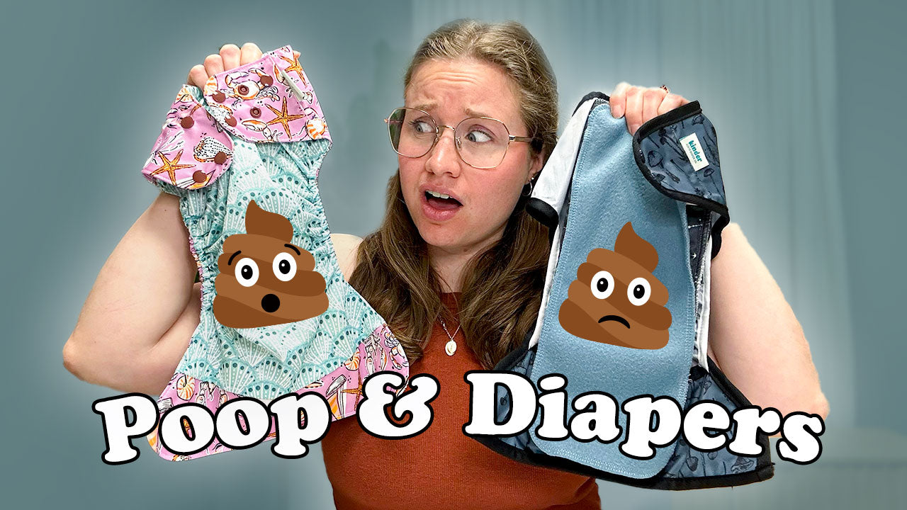 Load video: how to remove the poop from cloth diapers a comprehensive video tutorial