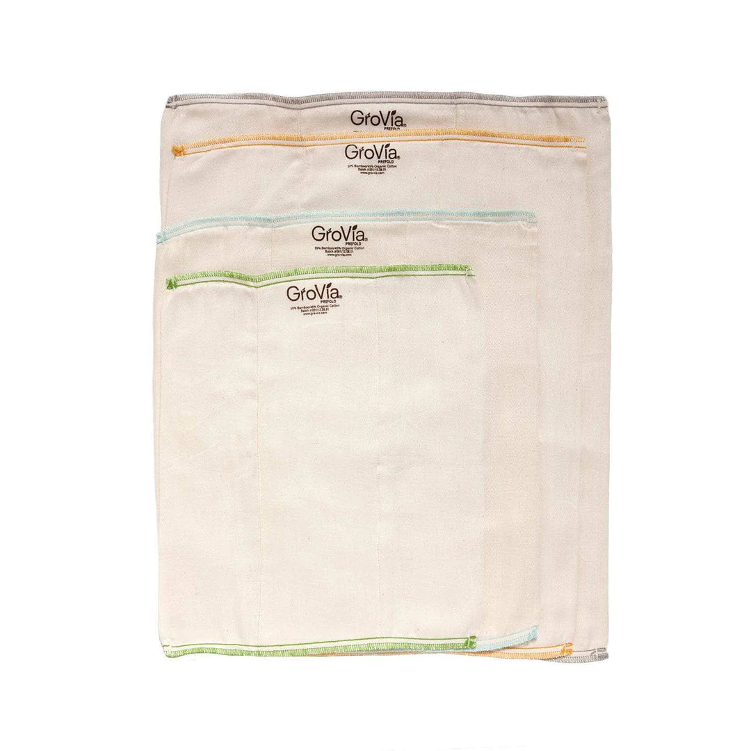 Grovia Prefold Cloth Diaper Absorbency (3 Pack)