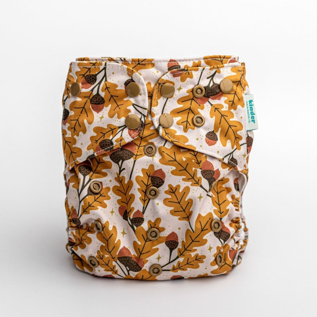 Nature: Essentials Pocket Cloth Diaper with Athletic Wicking Jersey, Grows with your Baby - Kinder Cloth Diaper Co. - 32 - 03 - 04 - modern reusable cloth diapers and more for birth to potty training - Pittsburgh Based Small Business