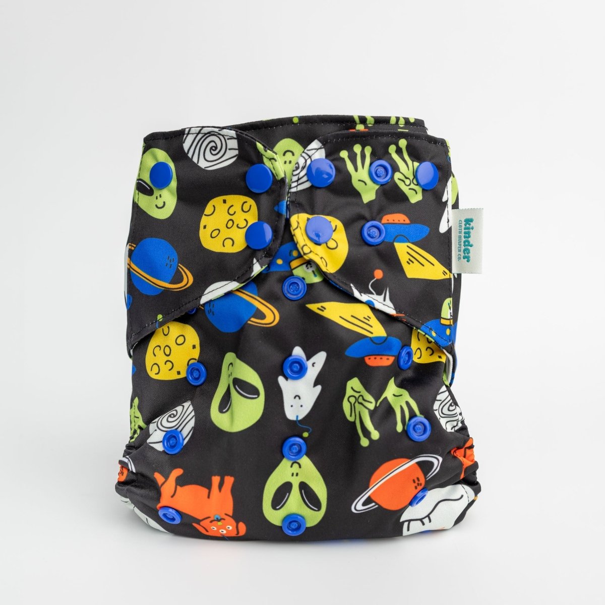 Aliens - Modern - Cloth - Diapers - Pocket Diaper - Kinder Cloth Diaper Co. - Pittsburgh - Based - Small - Business - Woman - Owned