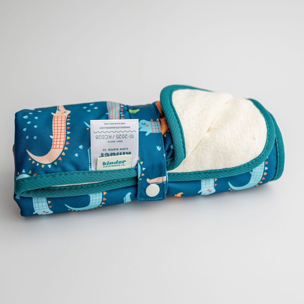 Alligator Alley - Modern - Cloth - Diapers - Change Mat - Kinder Cloth Diaper Co. - Pittsburgh - Based - Small - Business - Woman - Owned