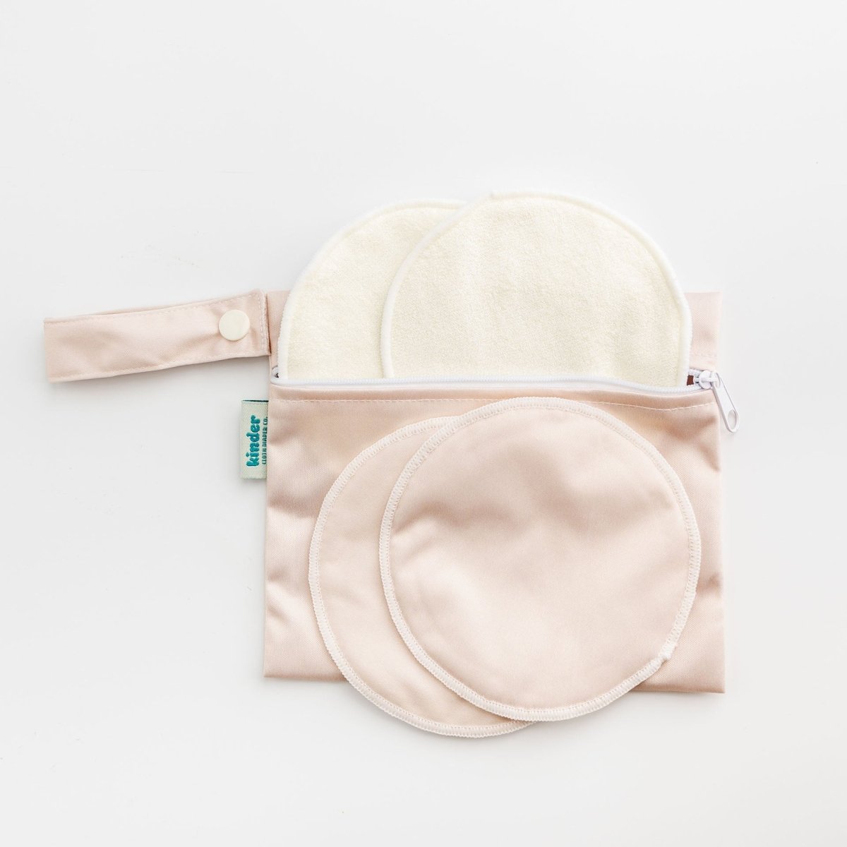 Almond - Warm Neutrals - Modern - Cloth - Diapers - Breast Pad - Kinder Cloth Diaper Co. - Pittsburgh - Based - Small - Business - Woman - Owned