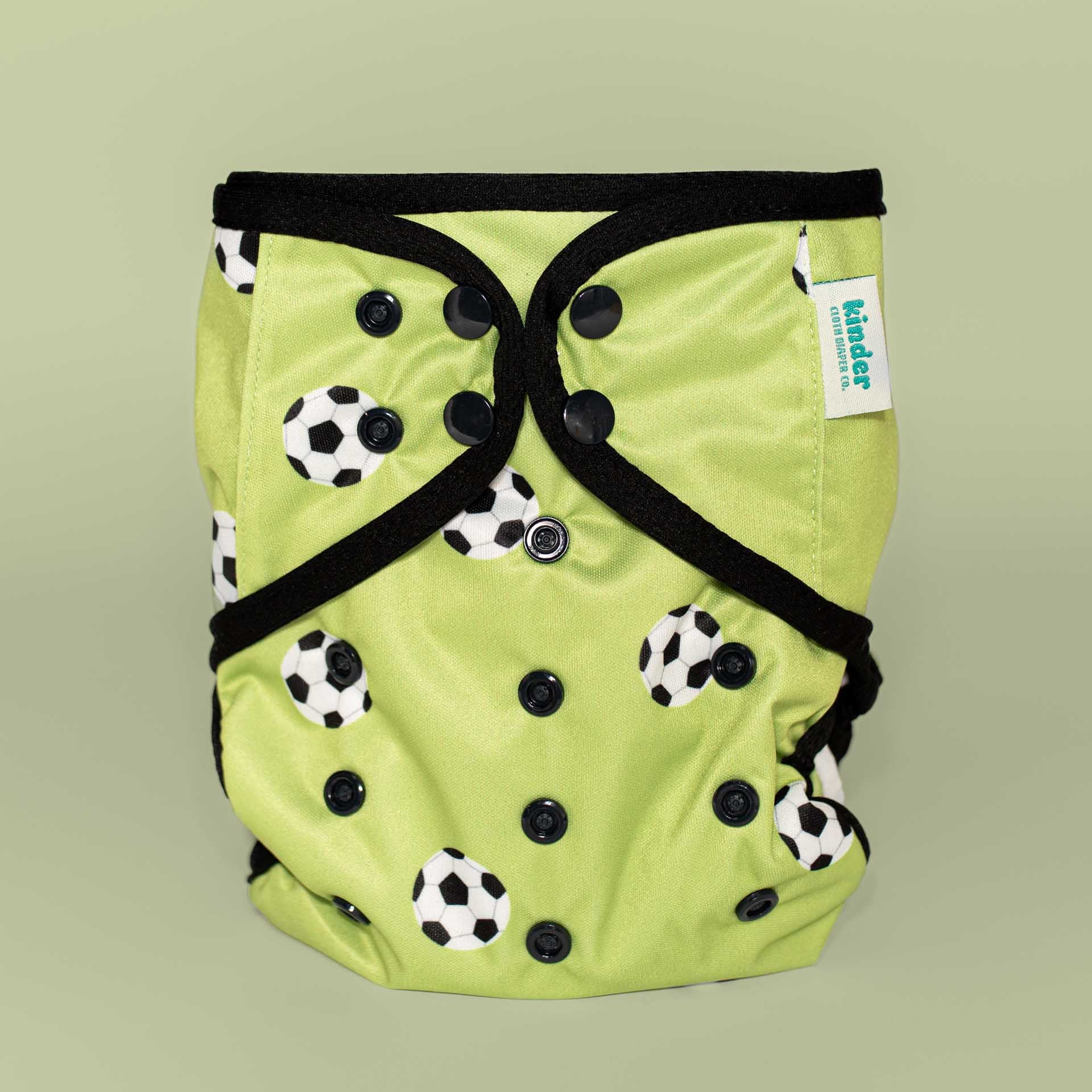 Patterned Wipeable Cloth Diaper Cover, Grows with your Baby - Kinder Cloth Diaper Co. - 18 - 02 - 04 - modern reusable cloth diapers and more for birth to potty training - Pittsburgh Based Small Business