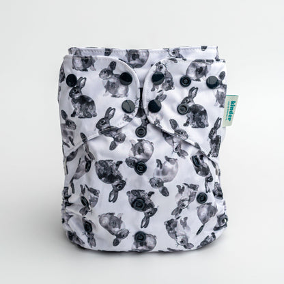 Animals and Insects: Essentials Pocket Cloth Diaper with Athletic Wicking Jersey, Grows with your Baby - Kinder Cloth Diaper Co. - 32 - 04 - 05 - modern reusable cloth diapers and more for birth to potty training - Pittsburgh Based Small Business
