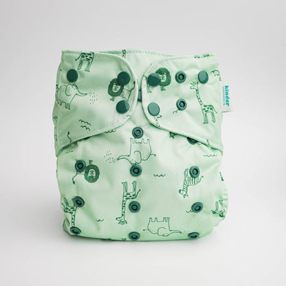 Animals and Insects: Essentials Pocket Cloth Diaper with Athletic Wicking Jersey, Grows with your Baby - Kinder Cloth Diaper Co. - 27 - 06 - 01 - modern reusable cloth diapers and more for birth to potty training - Pittsburgh Based Small Business