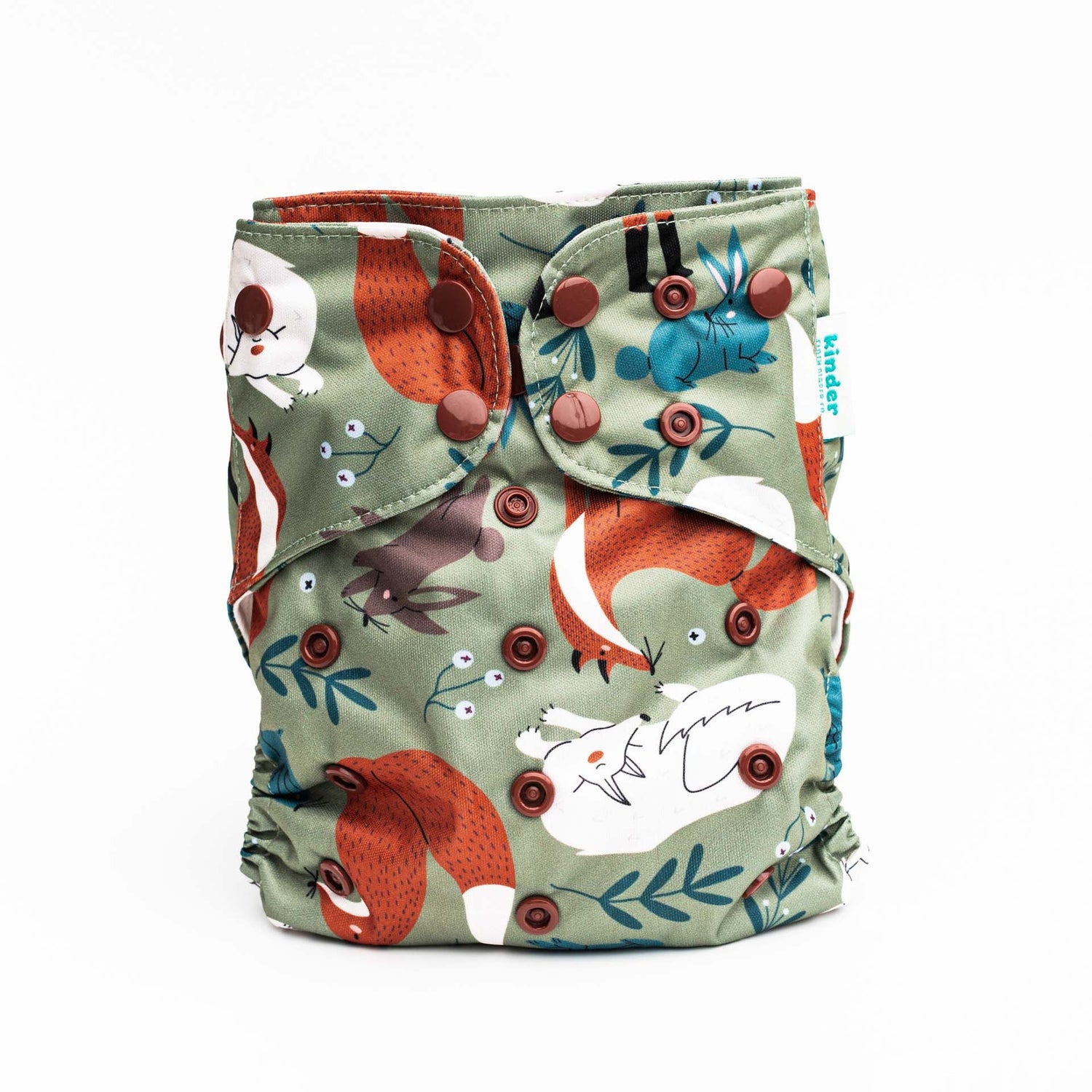 Animals and Insects: Essentials Pocket Cloth Diaper with Athletic Wicking Jersey, Grows with your Baby - Kinder Cloth Diaper Co. - 32 - 03 - 05 - modern reusable cloth diapers and more for birth to potty training - Pittsburgh Based Small Business
