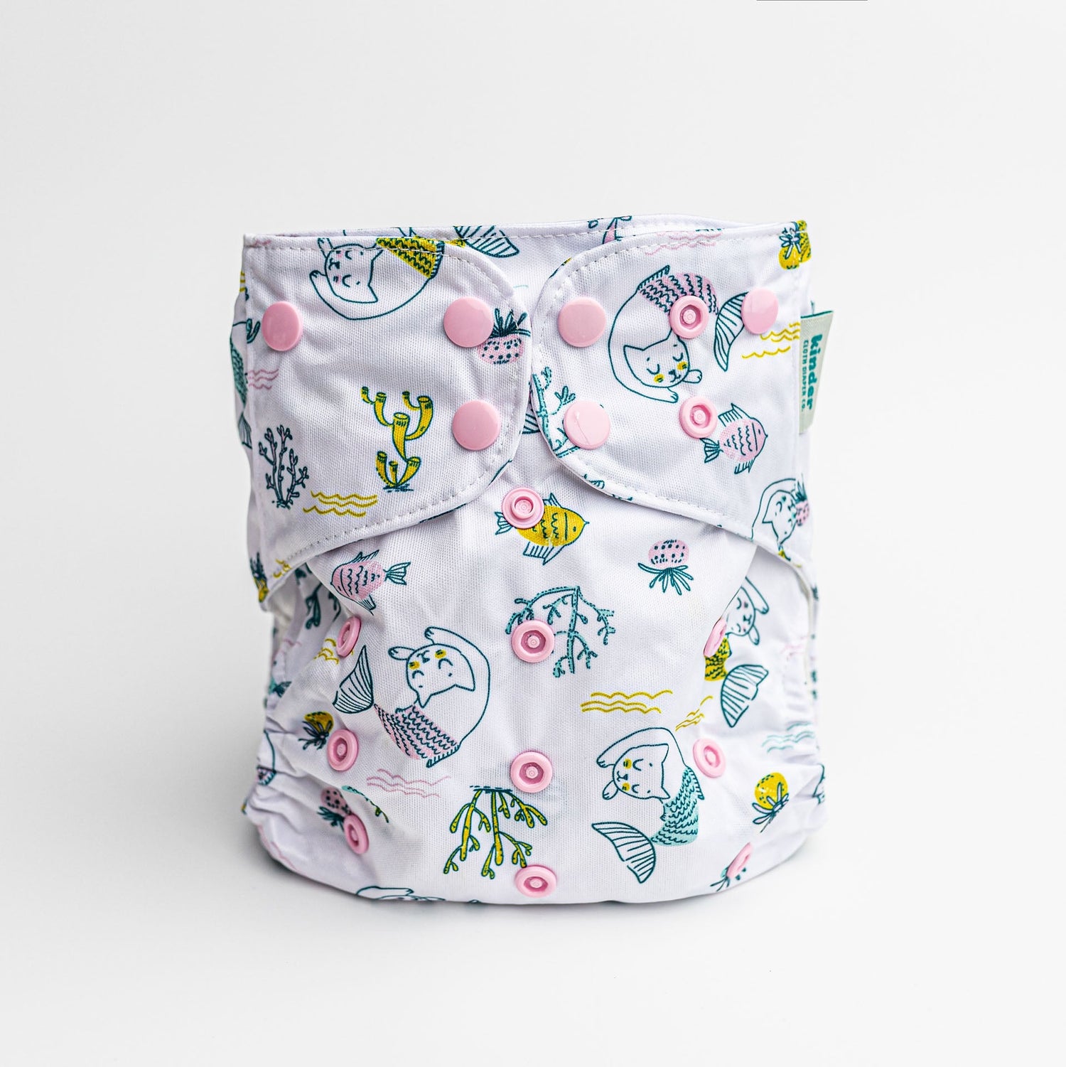 Animals and Insects: Essentials Pocket Cloth Diaper with Athletic Wicking Jersey, Grows with your Baby - Kinder Cloth Diaper Co. - 09 - 02 - 02 - modern reusable cloth diapers and more for birth to potty training - Pittsburgh Based Small Business