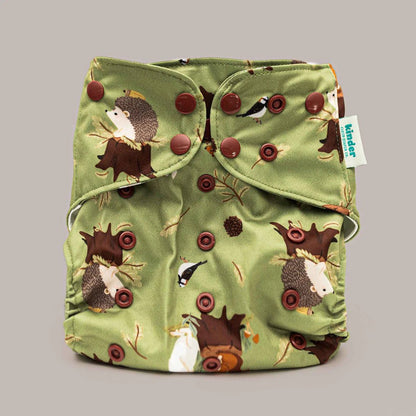 Animals and Insects: Essentials Pocket Cloth Diaper with Athletic Wicking Jersey, Grows with your Baby - Kinder Cloth Diaper Co. - 24 - 04 - 01 - modern reusable cloth diapers and more for birth to potty training - Pittsburgh Based Small Business