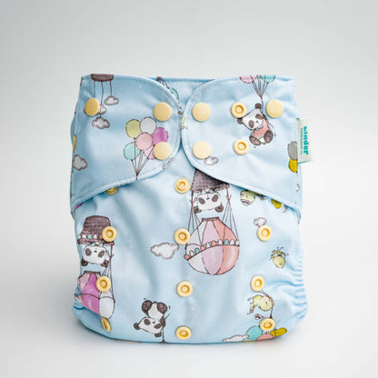 Animals and Insects: Essentials Pocket Cloth Diaper with Athletic Wicking Jersey, Grows with your Baby - Kinder Cloth Diaper Co. - 29 - 03 - 04 - modern reusable cloth diapers and more for birth to potty training - Pittsburgh Based Small Business