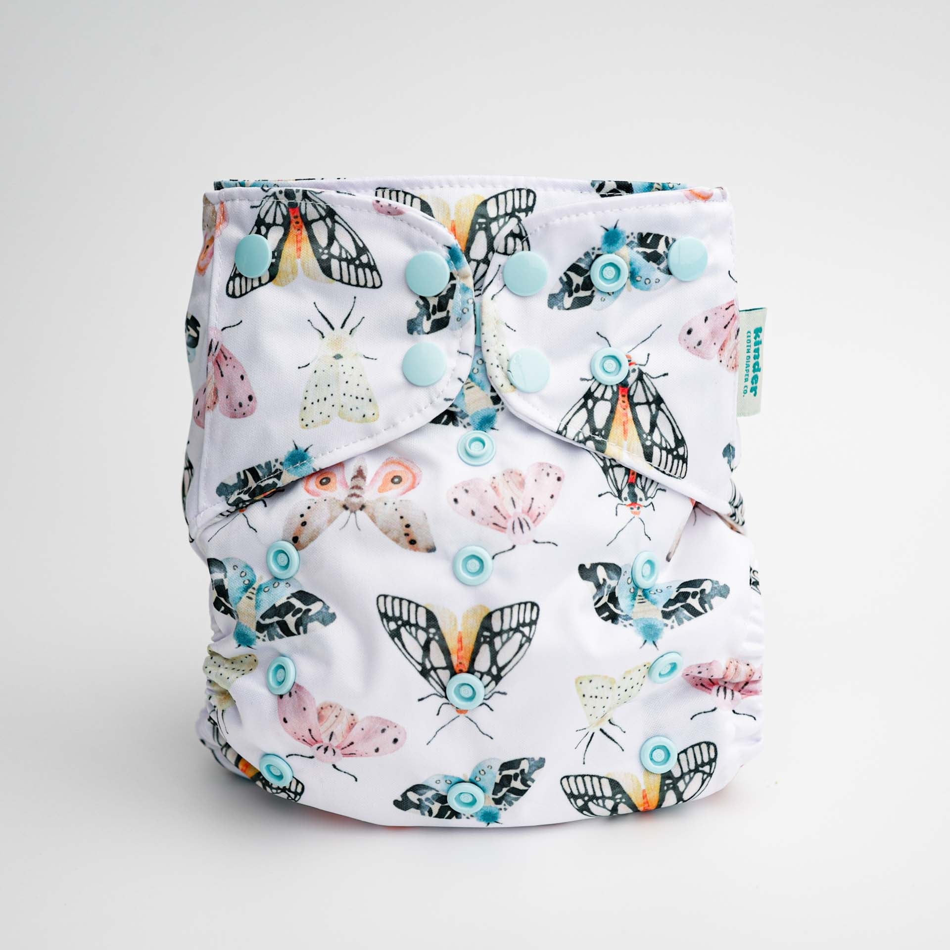 Animals and Insects: Essentials Pocket Cloth Diaper with Athletic Wicking Jersey, Grows with your Baby - Kinder Cloth Diaper Co. - 28 - 05 - 02 - modern reusable cloth diapers and more for birth to potty training - Pittsburgh Based Small Business