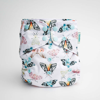 Animals and Insects: Essentials Pocket Cloth Diaper with Athletic Wicking Jersey, Grows with your Baby - Kinder Cloth Diaper Co. - 28 - 05 - 02 - modern reusable cloth diapers and more for birth to potty training - Pittsburgh Based Small Business