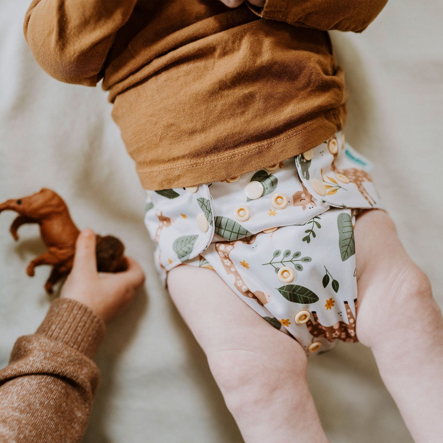 Animals and Insects: Essentials Pocket Cloth Diaper with Athletic Wicking Jersey, Grows with your Baby - Kinder Cloth Diaper Co. - 26 - 03 - 02 - modern reusable cloth diapers and more for birth to potty training - Pittsburgh Based Small Business
