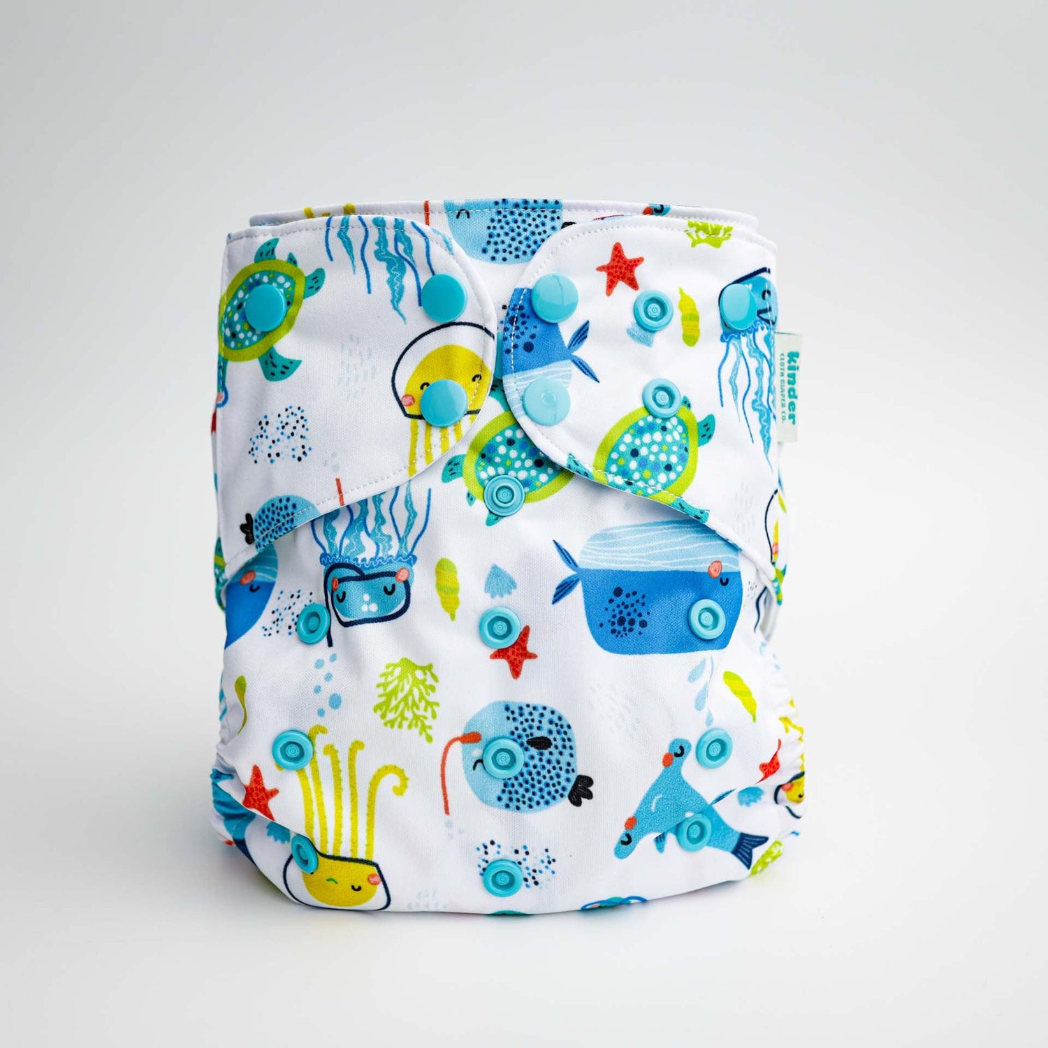 Animals and Insects: Essentials Pocket Cloth Diaper with Athletic Wicking Jersey, Grows with your Baby - Kinder Cloth Diaper Co. - 24 - 05 - 01 - modern reusable cloth diapers and more for birth to potty training - Pittsburgh Based Small Business