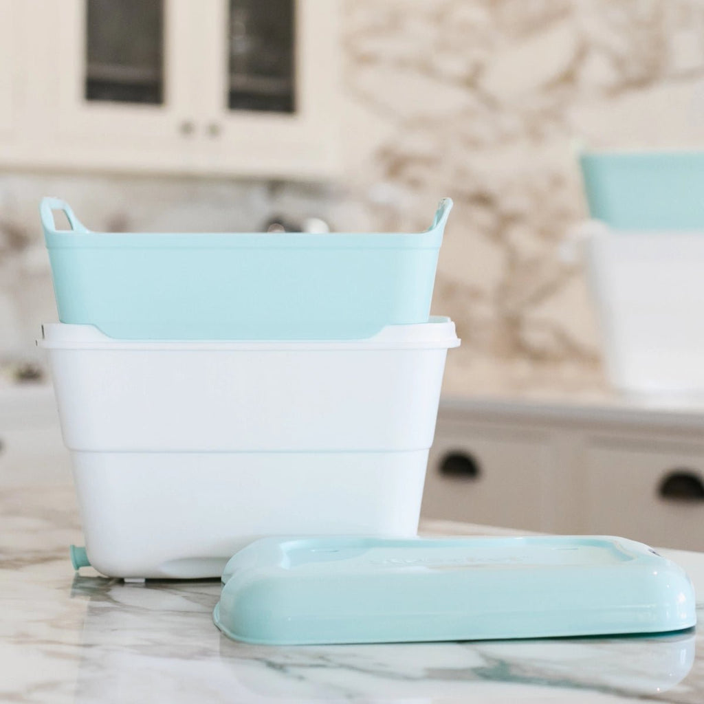 Aqua - Modern - Cloth - Diapers - Accessory - Kinder Cloth Diaper Co. - Pittsburgh - Based - Small - Business - Woman - Owned