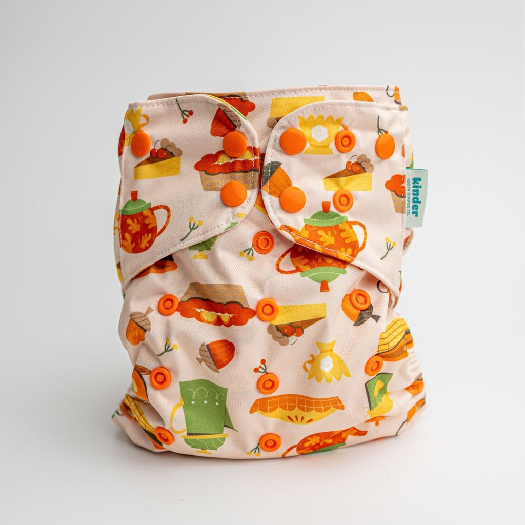 As Easy as Pie - Modern - Cloth - Diapers - Pocket Diaper - Kinder Cloth Diaper Co. - Pittsburgh - Based - Small - Business - Woman - Owned