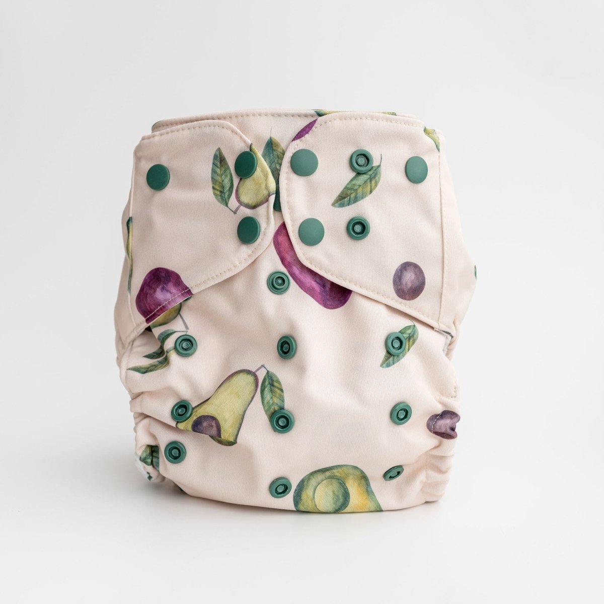 Avocado - Watercolor - Modern - Cloth - Diapers - Luxe Pocket Diaper - Kinder Cloth Diaper Co. - Pittsburgh - Based - Small - Business - Woman - Owned