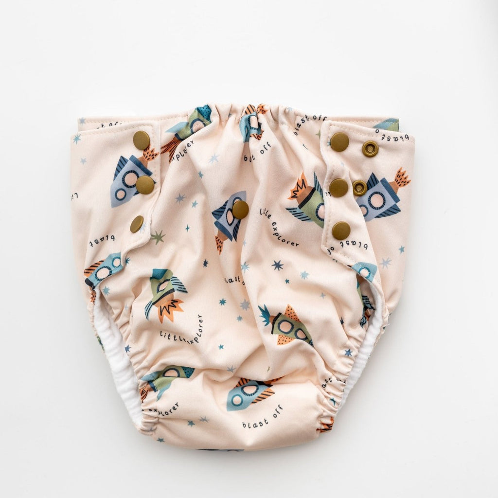 Avocado - Watercolor - Modern - Cloth - Diapers - Training Pant - Kinder Cloth Diaper Co. - Pittsburgh - Based - Small - Business - Woman - Owned
